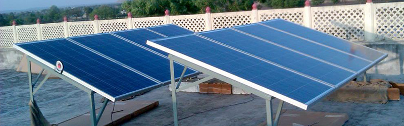 Solar Roof Top Power System | Computer Lab of the school is powered by Solar