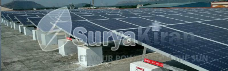 Solar Roof Top Power System | 120 Killowatt Solar Power Plant